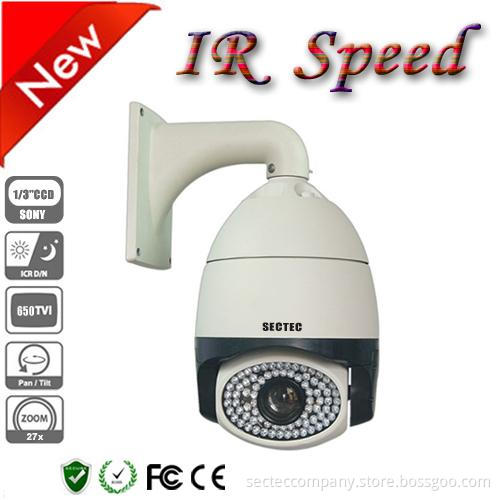 Hot! PTZ Camera with 100m IR High Speed Dome Camera (ST-IPTZ02)